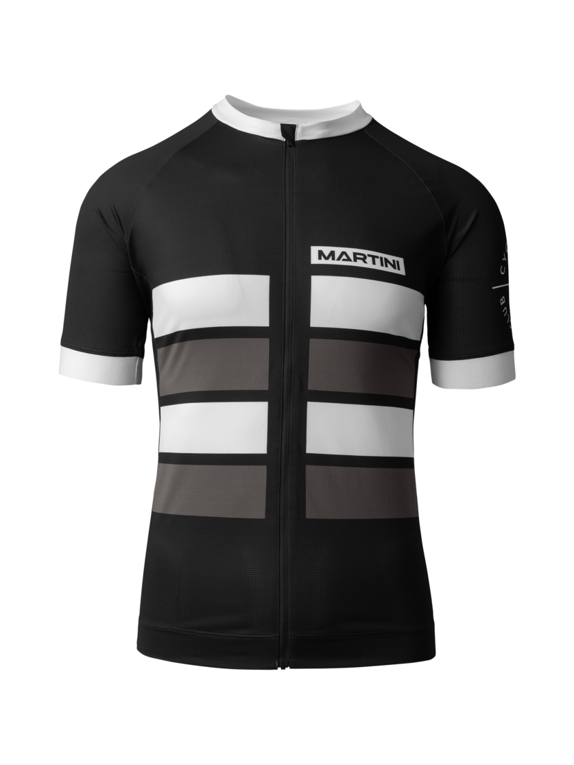 Martini Sportswear - FLOWTRAIL Zip Shirt Dynamic M - T-Shirts in black-steel - Vorderansicht - Herren