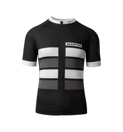 Martini Sportswear - FLOWTRAIL Zip Shirt Dynamic M - T-Shirts in black-steel - Vorderansicht - Herren