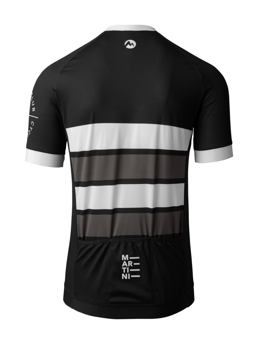 Martini Sportswear - FLOWTRAIL Zip Shirt Dynamic M - T-Shirts in black-steel - Rückansicht - Herren