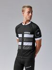 Martini Sportswear - FLOWTRAIL Zip Shirt Dynamic M - T-Shirts in black-steel - Rückansicht Model - Herren