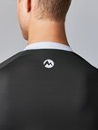 Martini Sportswear - FLOWTRAIL Zip Shirt Dynamic M - T-Shirts in black-steel - Detail 1 - Herren