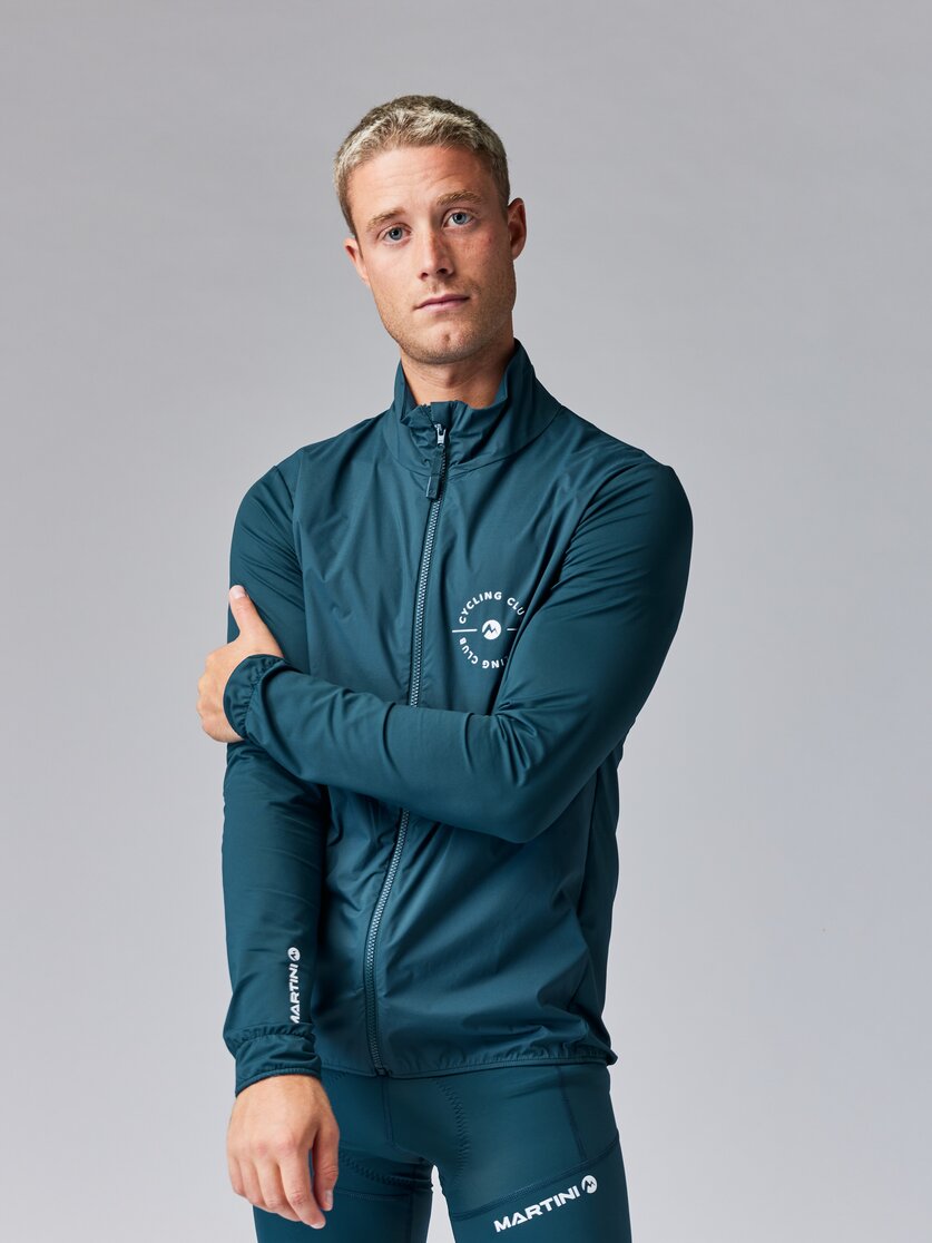 Martini Sportswear - FLOWTRAIL Hybrid Jacket M - Hybridjacken in poseidon-fire - Vorderansicht Model - Herren