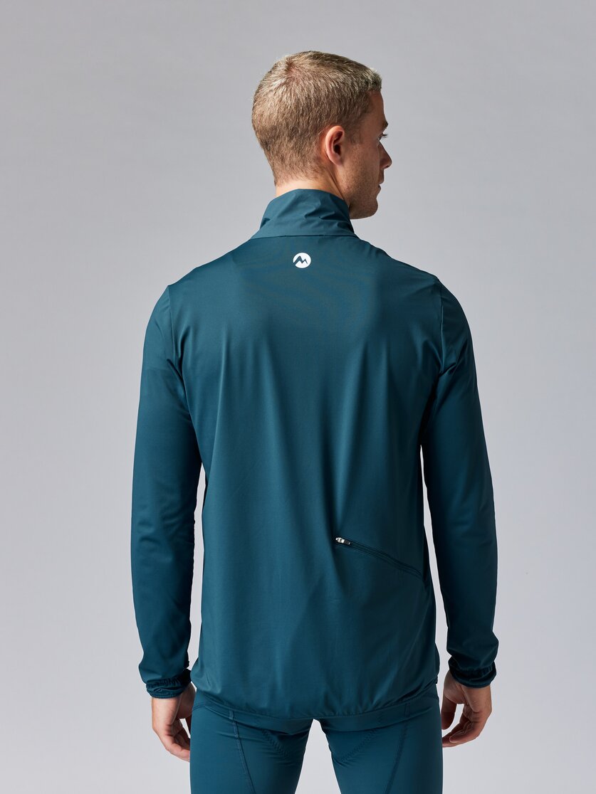 Martini Sportswear - FLOWTRAIL Hybrid Jacket M - Hybridjacken in poseidon-fire - Rückansicht Model - Herren