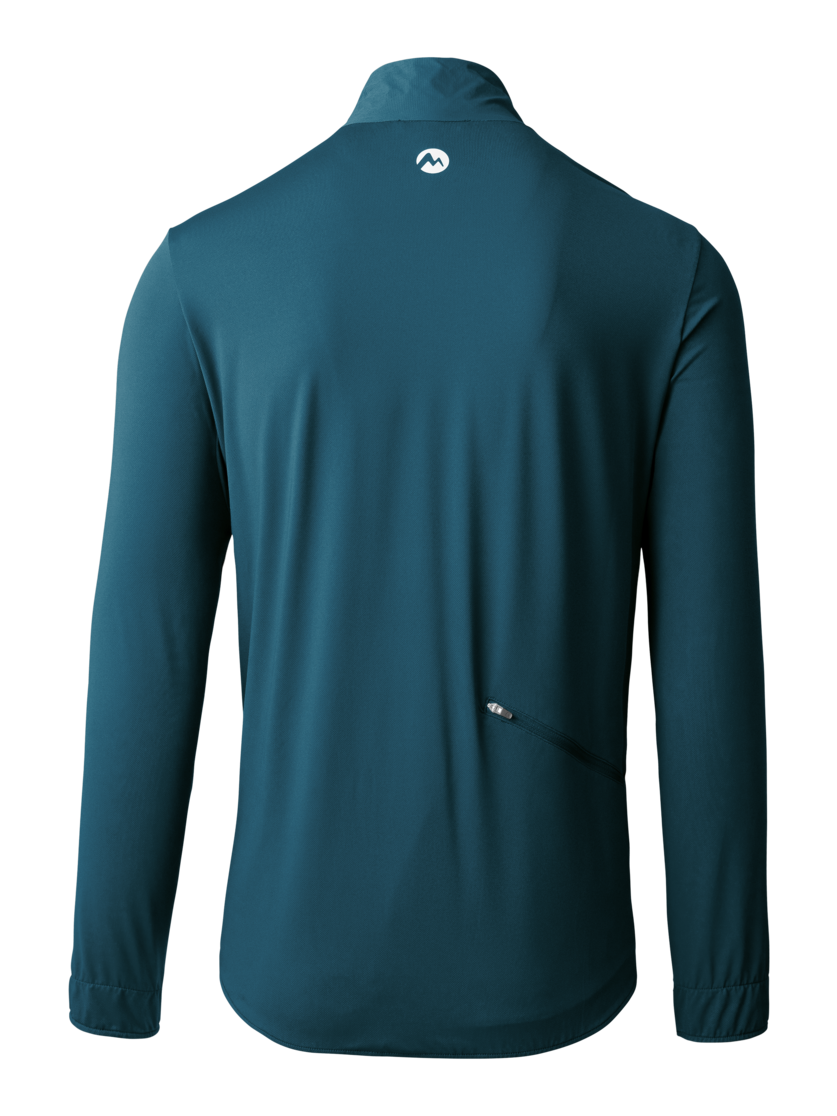 Martini Sportswear - FLOWTRAIL Hybrid Jacket M - Hybridjacken in poseidon-fire - Rückansicht - Herren