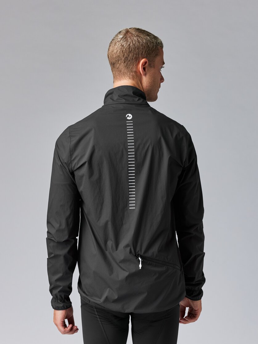 Martini Sportswear - FLOWTRAIL Jacket M - Windbreaker jackets in poseidon - rear view model - Men