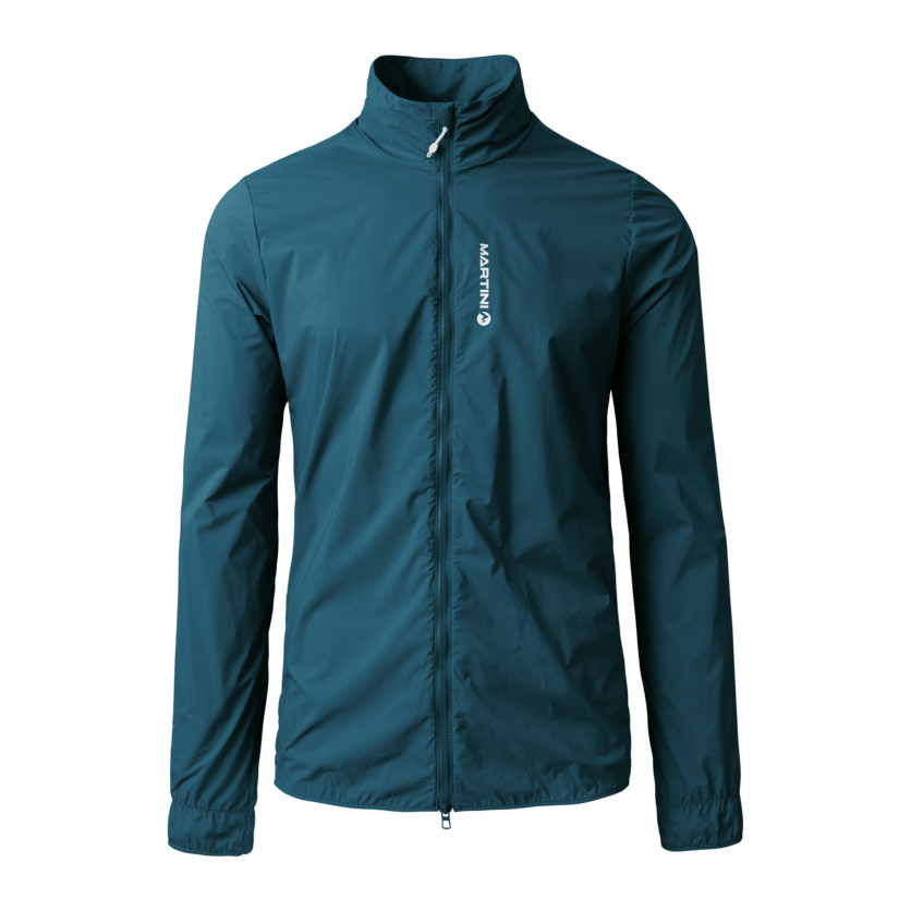 Martini Sportswear - FLOWTRAIL Jacket M - Windbreaker jackets in poseidon - front view - Men