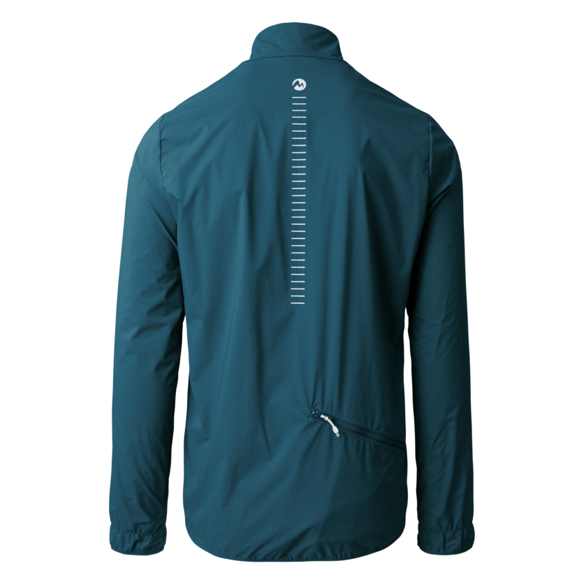 Martini Sportswear - FLOWTRAIL Jacket M - Windbreaker jackets in poseidon - rear view - Men