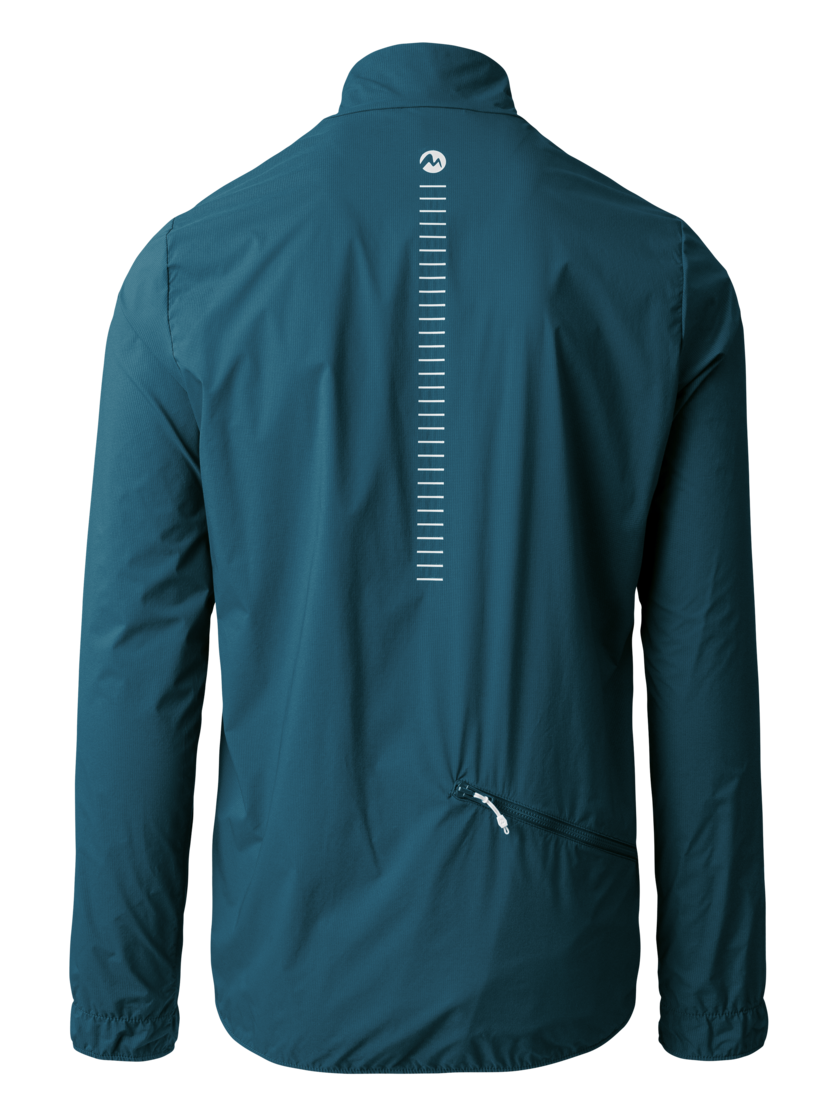Martini Sportswear - FLOWTRAIL Jacket M - Giacca a vento in poseidon - vista posteriore - Uomo
