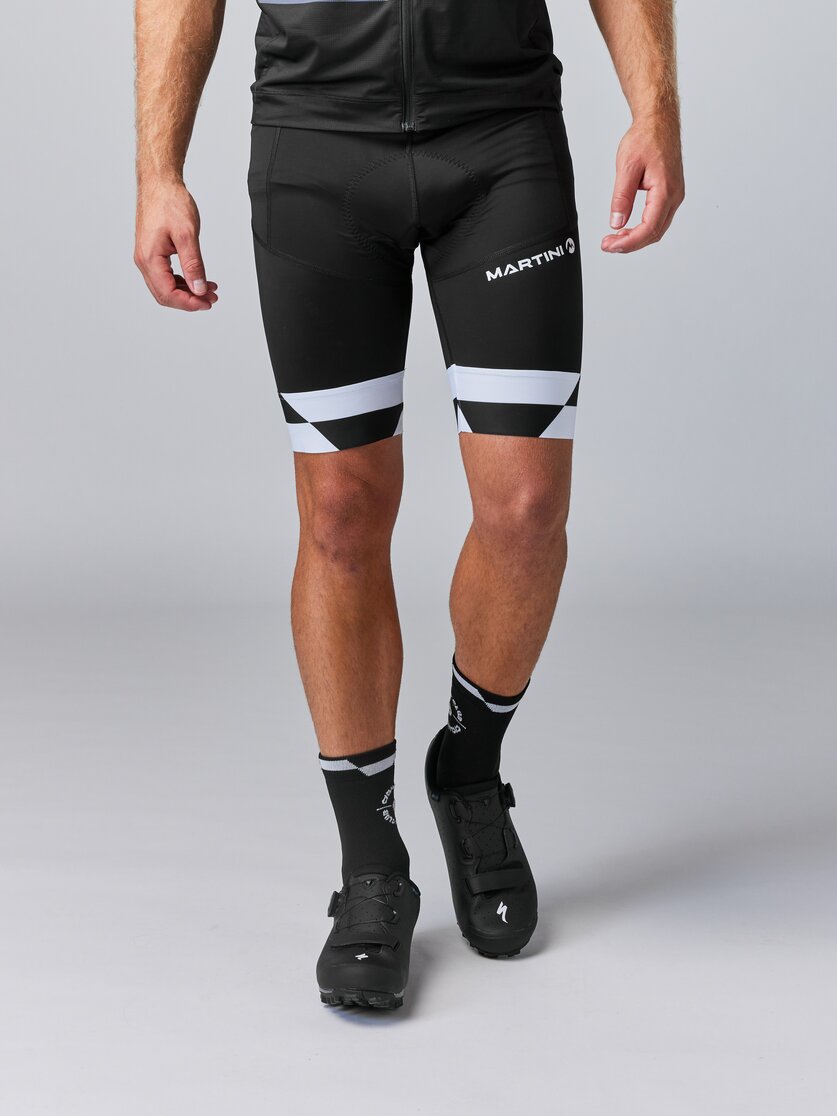 Martini Sportswear - FLOWTRAIL Shorts M - Shorts in poseidon - vista frontale modello - Uomo