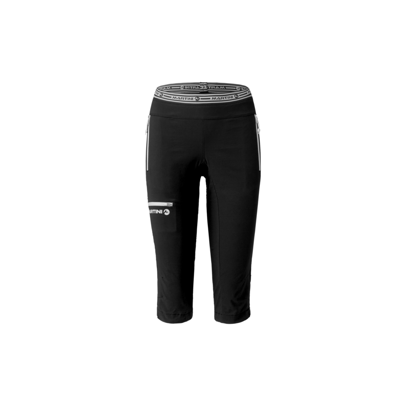 Martini Sportswear - VIA Capri Pants W - Dreiviertel Hose in black - Vorderansicht - Damen