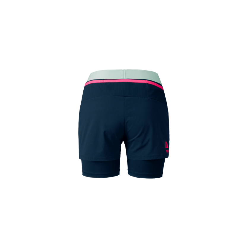 Martini Sportswear - PACEMAKER 2in1 Shorts W - Kurze Hosen in true navy - Rückansicht - Damen