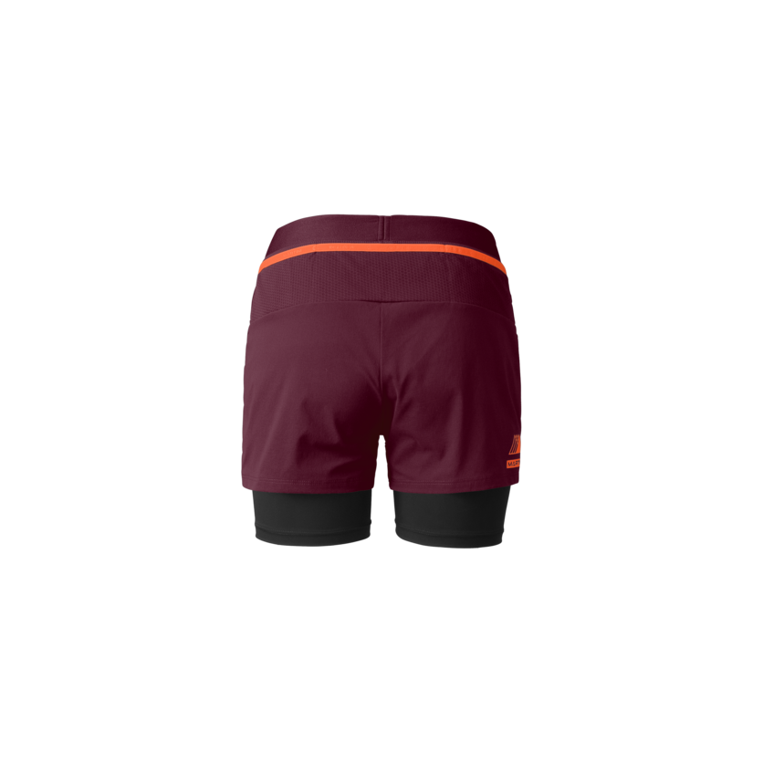 Martini Sportswear - PACEMAKER 2in1 Shorts W - Kurze Hosen in fairy tale - Rückansicht - Damen