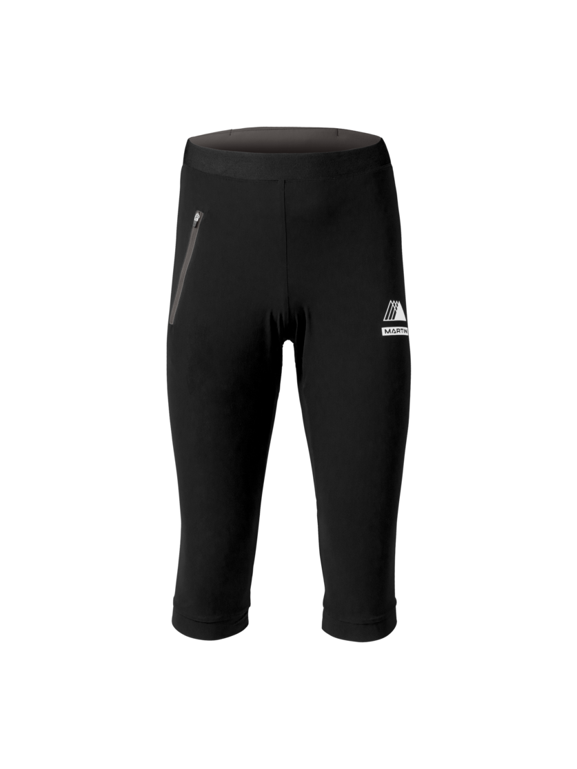 Martini Sportswear - PACEMAKER Capri Pants M - Capri pant in black-steel - front view - Men