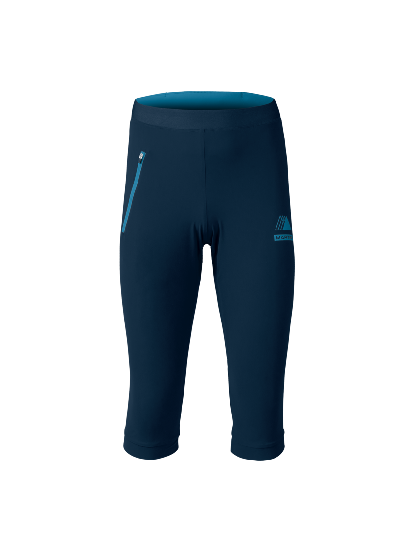 Martini Sportswear - PACEMAKER Capri Pants M - Pantaloni capri in true navy-horizon - vista frontale - Uomo