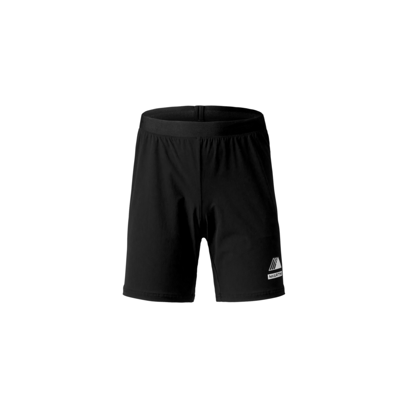Martini Sportswear - PACEMAKER Shorts M - Kurze Hosen in black-white - Vorderansicht - Herren