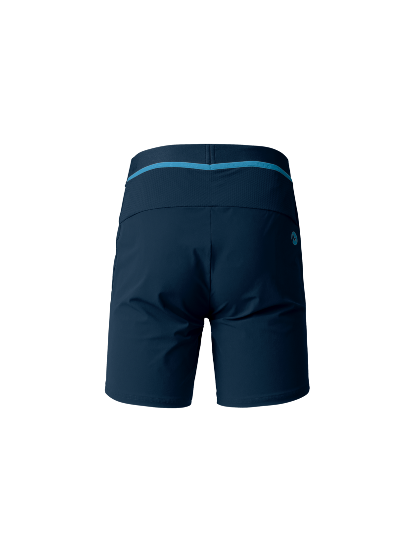 Martini Sportswear - PACEMAKER Shorts M - Shorts in true navy-horizon - vista posteriore - Uomo