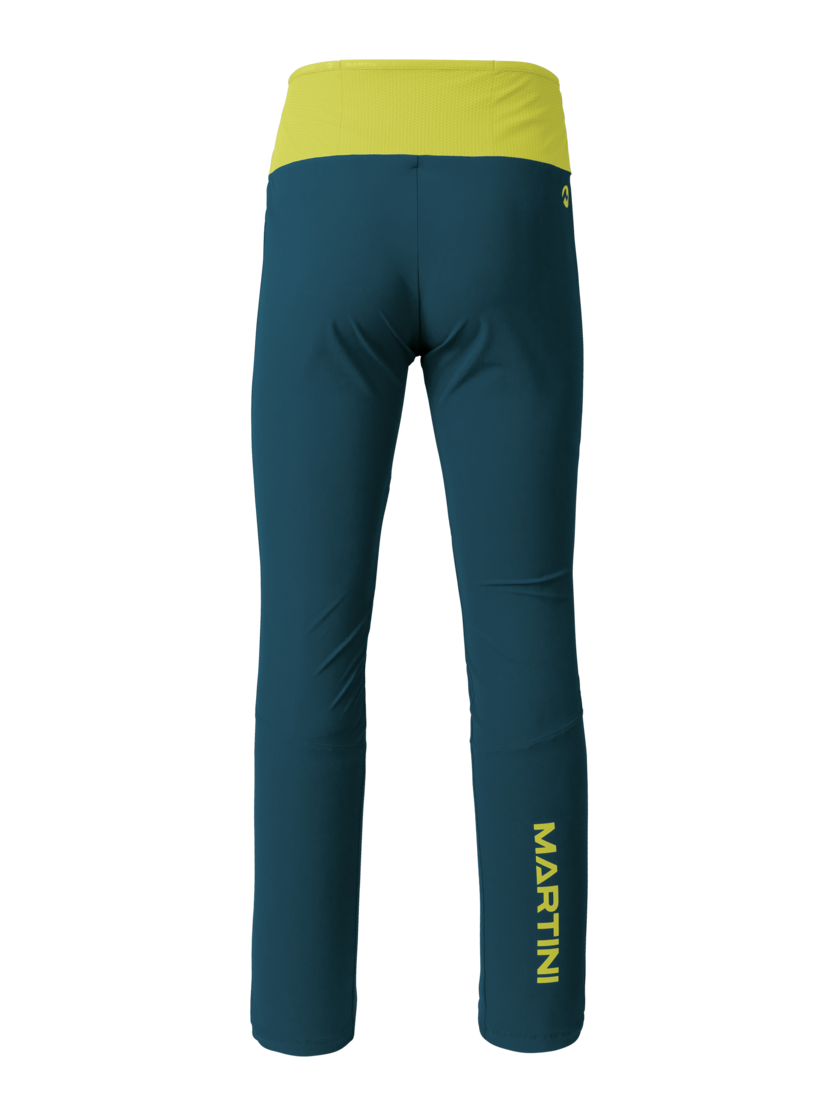 Martini Sportswear - PACEMAKER Pants M - Long pants in poseidon-greenery - rear view - Men