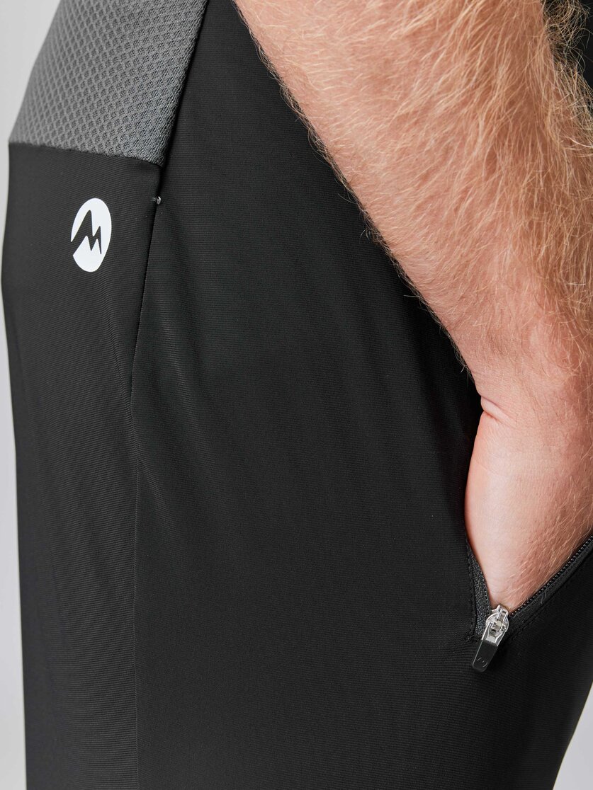 Martini Sportswear - PACEMAKER Pants M - Long pants in black-steel - Detail 2 - Men