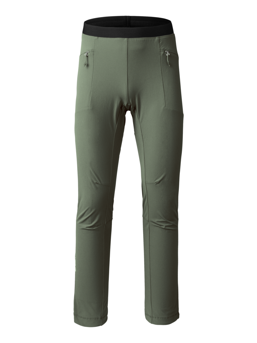 Martini Sportswear - NEVERREST Pants M - Long pants in mosstone - front view - Men