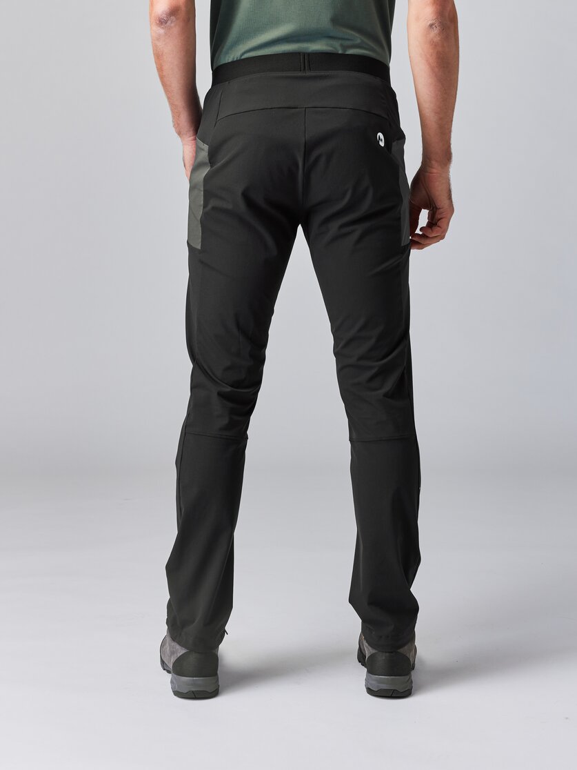 Martini Sportswear - NEVERREST Pants M - Long pants in mosstone - rear view model - Men