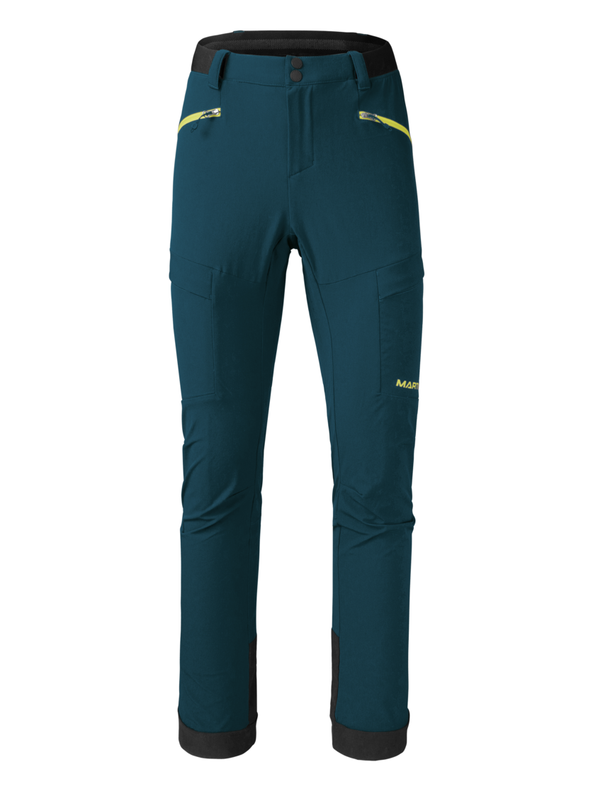 Martini Sportswear - TREKTECH Pants M - Long pants in poseidon-greenery - front view - Men