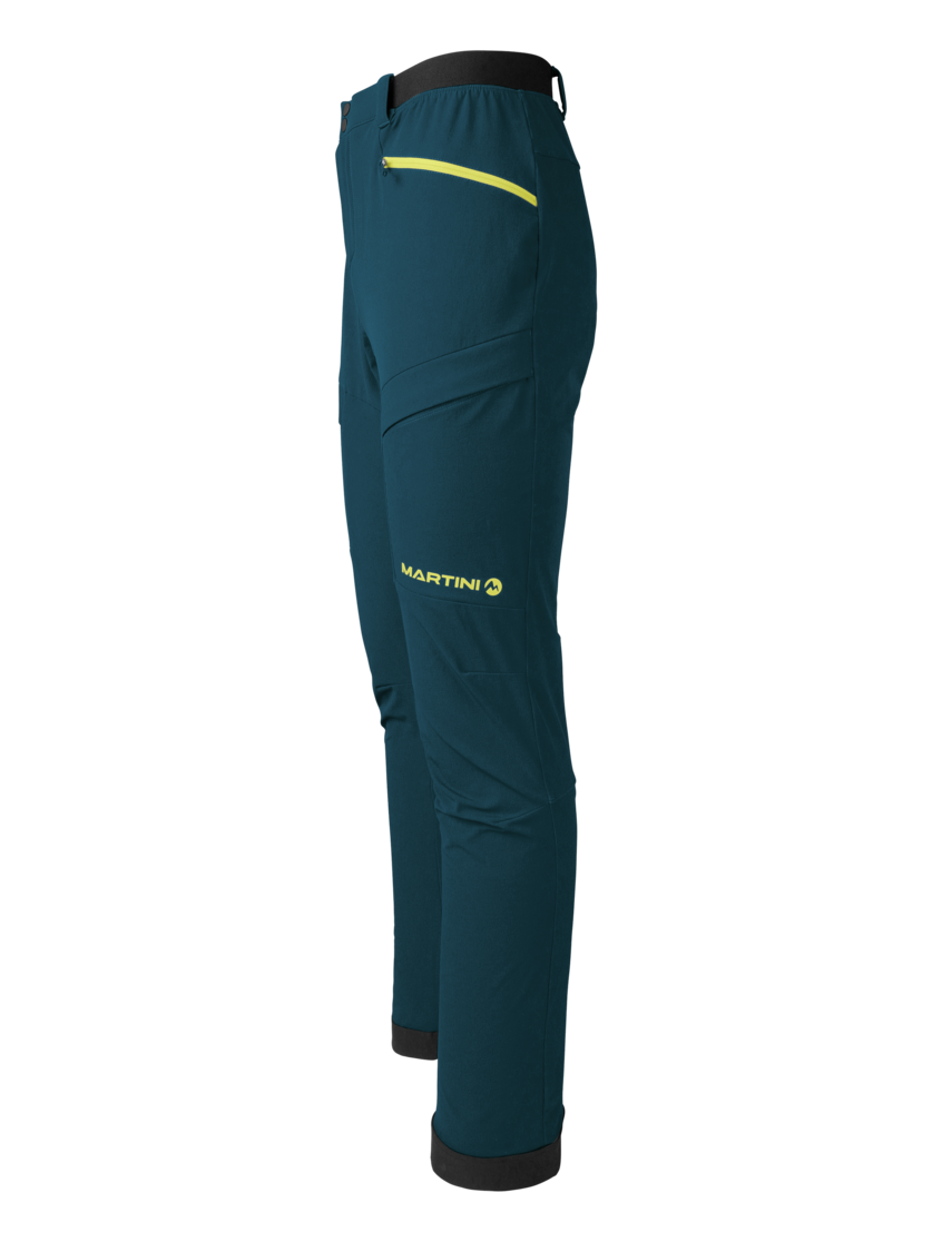 Martini Sportswear - TREKTECH Pants M - Long pants in poseidon-greenery - side view - Men