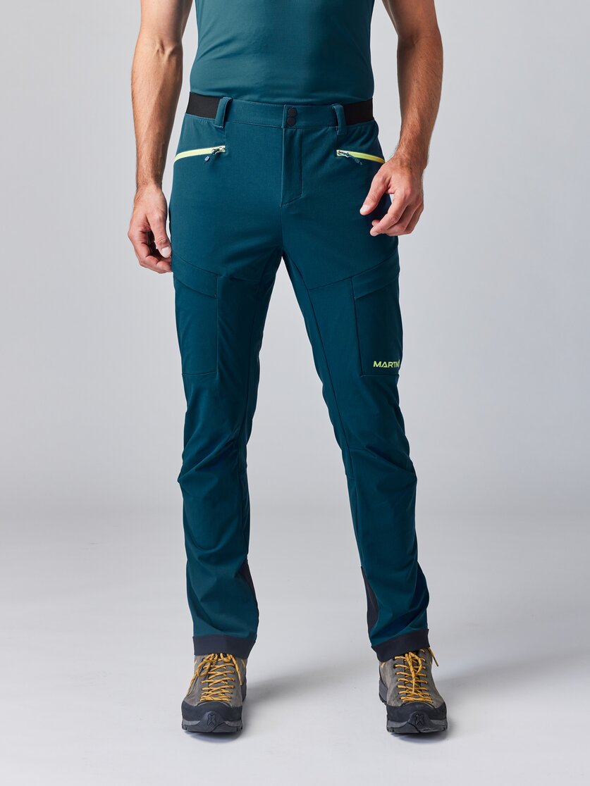 Martini Sportswear - TREKTECH Pants M - Lange Hosen in mosstone-greenery - Vorderansicht Model - Herren