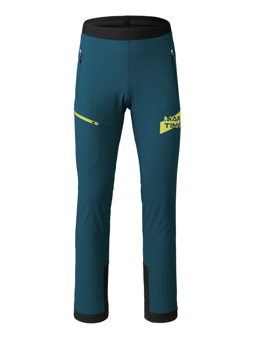 Martini Sportswear - HIGHVENTURE Pants M - Pantaloni lunghi in poseidon-greenery - vista frontale - Uomo