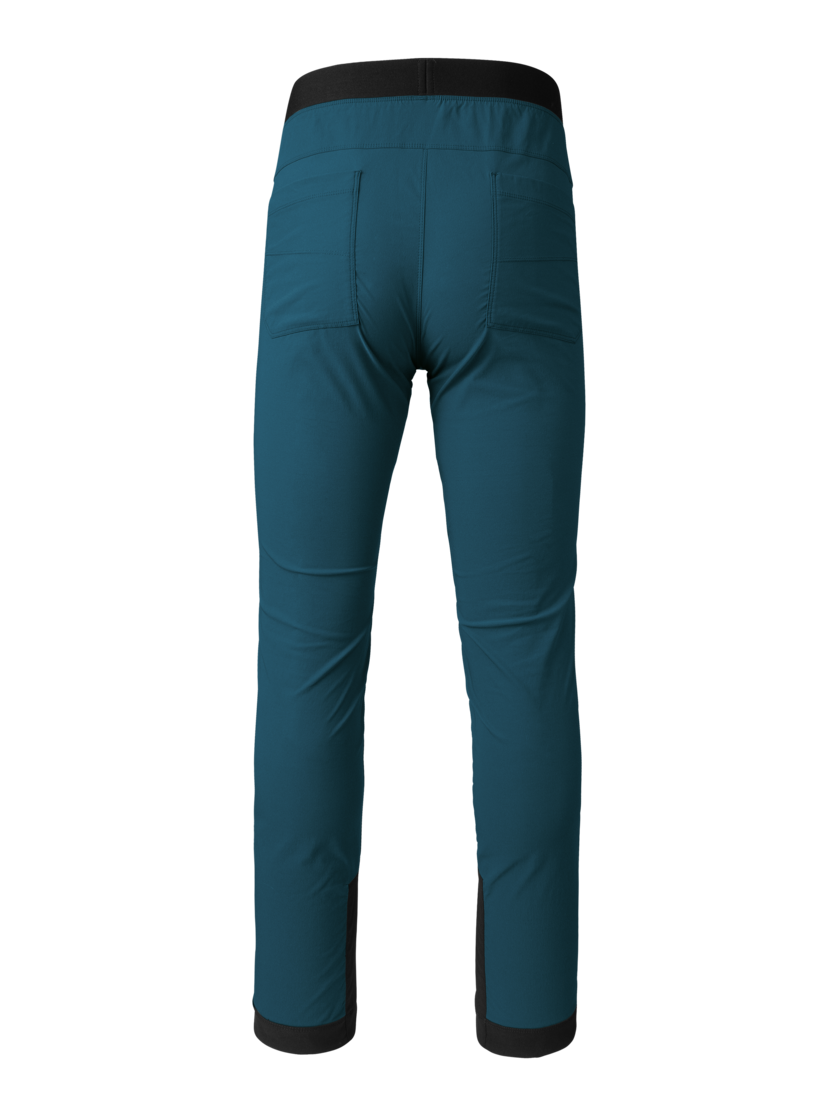 Martini Sportswear - HIGHVENTURE Pants M - Pantaloni lunghi in poseidon-greenery - vista posteriore - Uomo