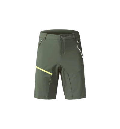 Martini Sportswear - HIGHVENTURE Shorts Dynamic M - Shorts in mosstone-greenery - vista frontale - Uomo