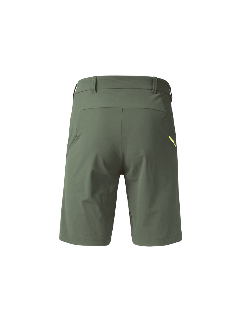 Martini Sportswear - HIGHVENTURE Shorts Dynamic M - Shorts in mosstone-greenery - rear view - Men