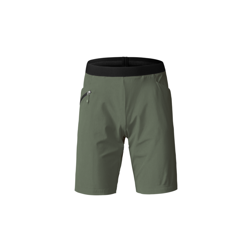 Martini Sportswear - ALPMATE Shorts Straight M - Shorts in mosstone-black - vista frontale - Uomo