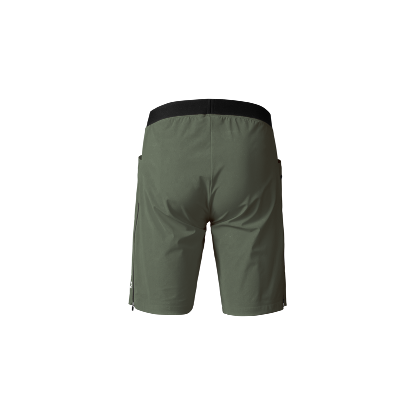 Martini Sportswear - ALPMATE Shorts Straight M - Shorts in mosstone-black - vista posteriore - Uomo