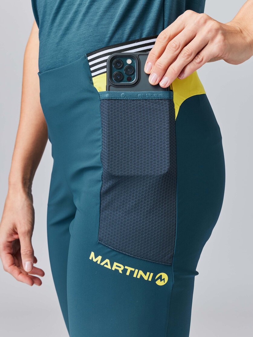 Martini Sportswear - PACEMAKER Pants W - Pantaloni lunghi in poseidon - Dettaglio 2 - Donna