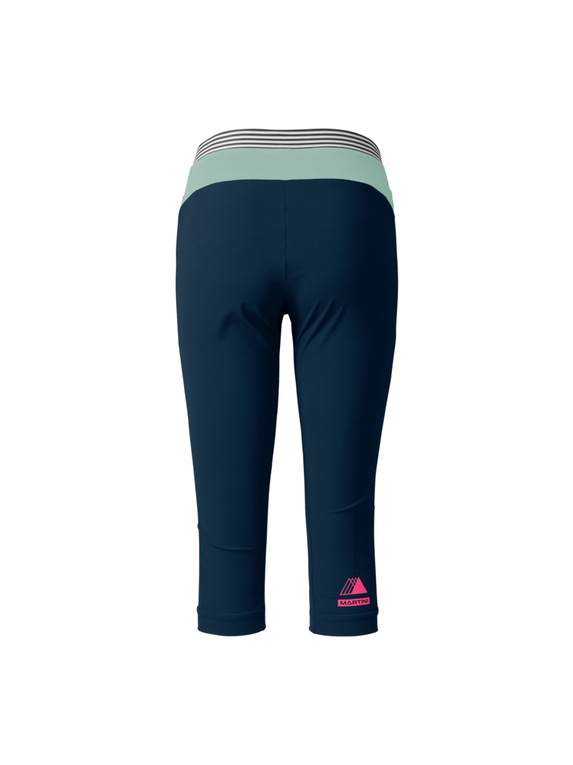 Martini Sportswear - PACEMAKER Capri Pants W - Dreiviertel Hose in true navy - Rückansicht - Damen