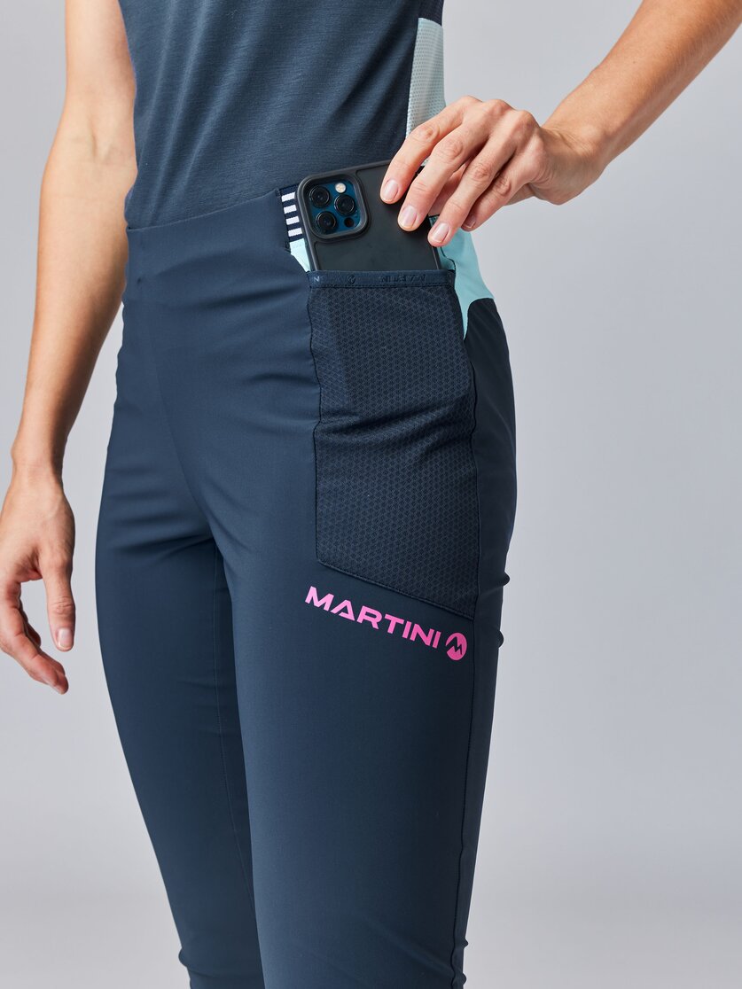 Martini Sportswear - PACEMAKER Capri Pants W - Dreiviertel Hose in poseidon - Detail 1 - Damen