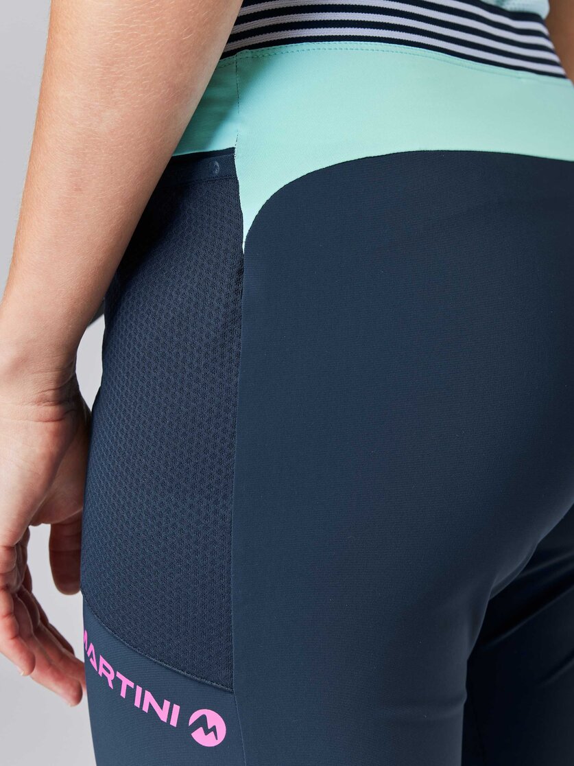 Martini Sportswear - PACEMAKER Capri Pants W - Dreiviertel Hose in poseidon - Detail 5 - Damen