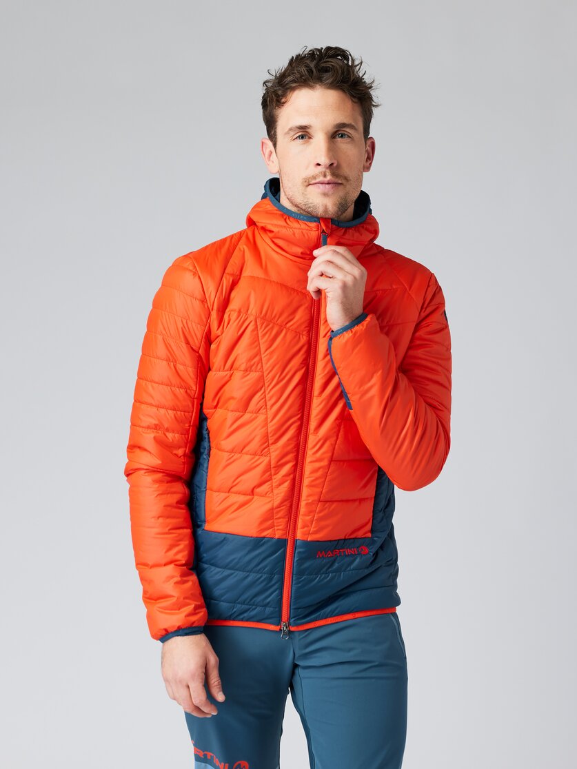 Martini Sportswear - OBSESSION - Giacche Primaloft e Gloft in black - vista frontale modello - Uomo