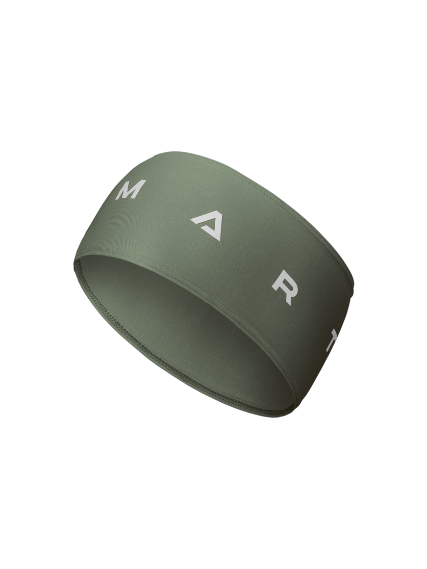 Martini Sportswear - VIA Headband W - Stirnbänder in mosstone - Vorderansicht - Damen