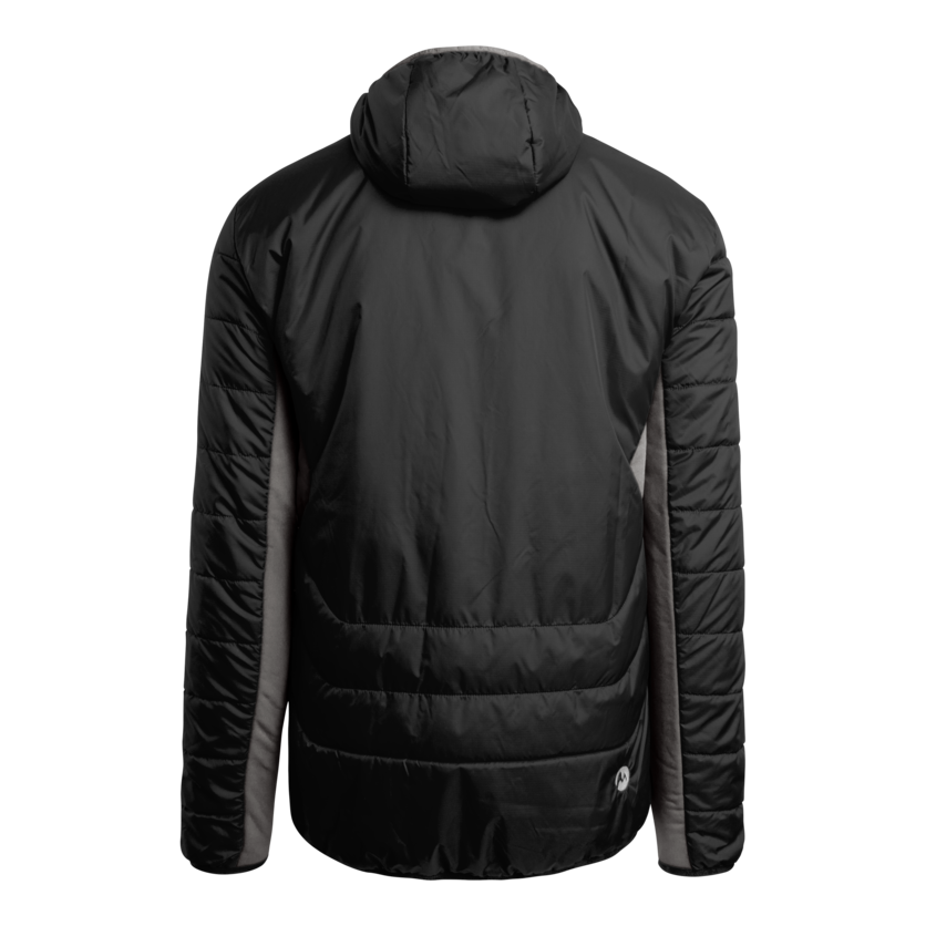 Martini Sportswear - ALPINE PRO - Primaloft & Gloft Jackets in black-carbon - rear view - Men