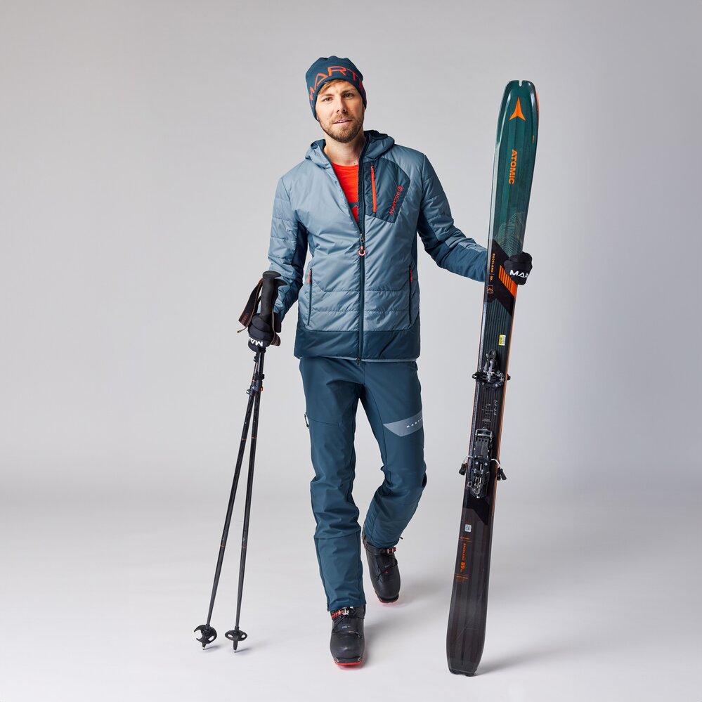 Martini Sportswear - ALPINE PRO - Primaloft & Gloft Jacken in black-carbon - Vollständiges Outfit - Herren