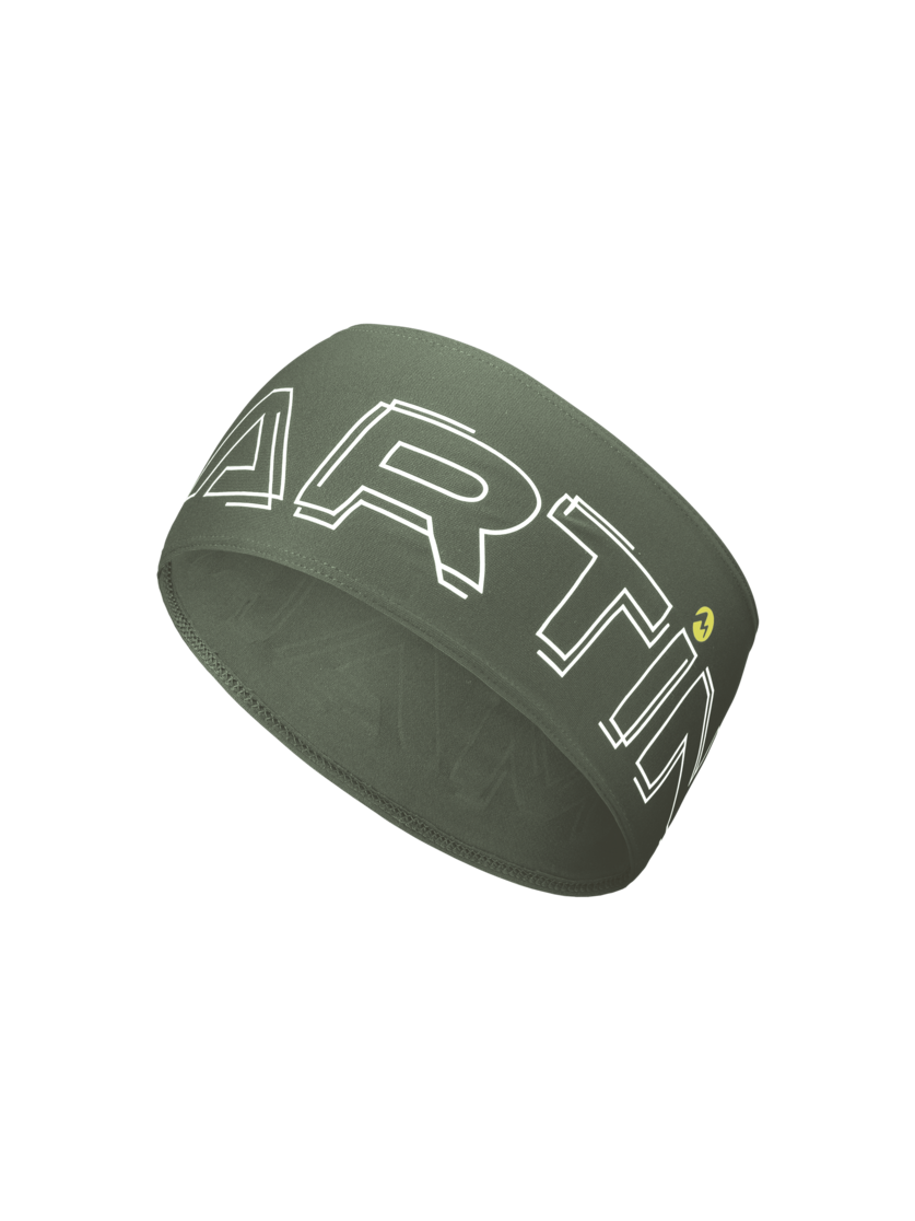 Martini Sportswear - FIRSTLIGHT Headband W - Stirnbänder in mosstone - Vorderansicht - Damen