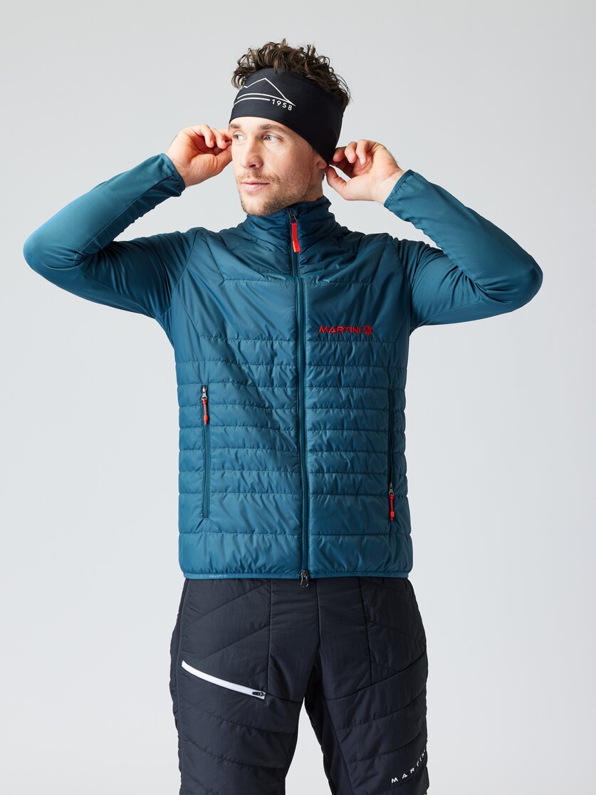 Martini Sportswear - GET.IT - Hybrid jackets in black - front view model - Men