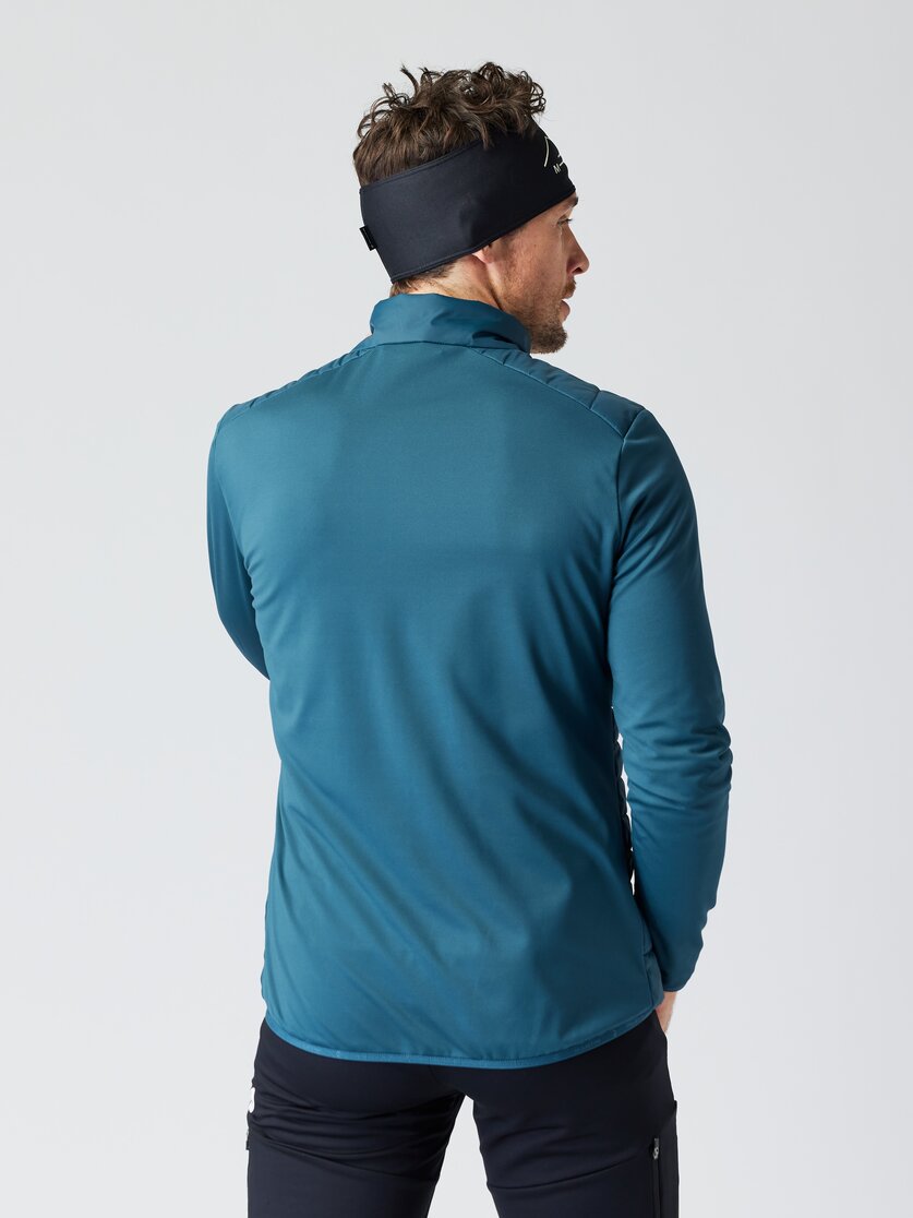 Martini Sportswear - GET.IT - Hybrid jackets in black - rear view model - Men
