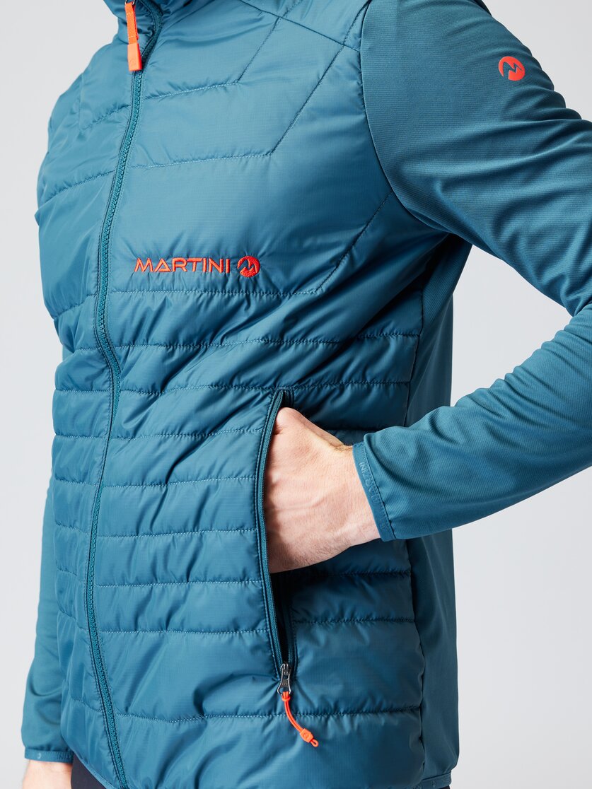 Martini Sportswear - GET.IT - Hybrid jackets in black - Detail 2 - Men