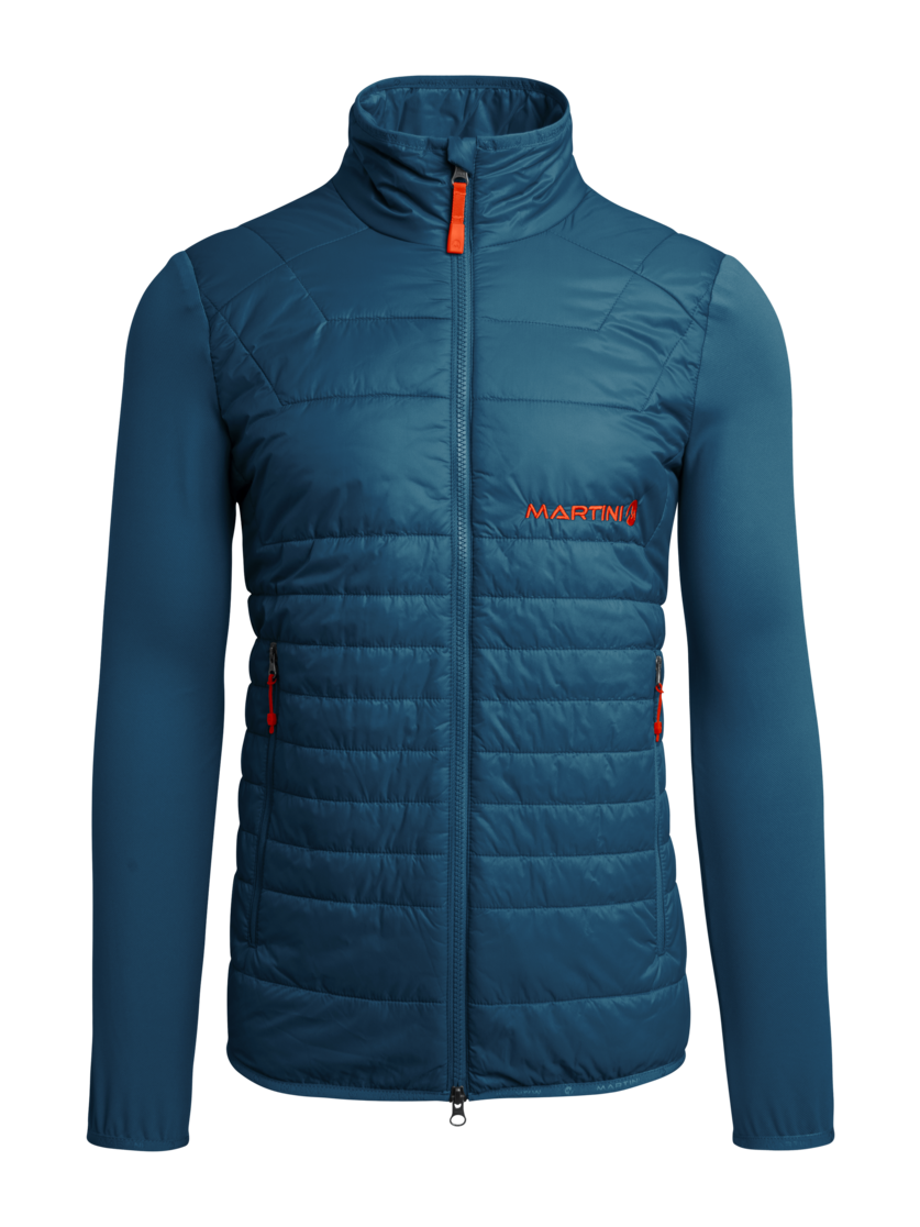 Martini Sportswear - GET.IT - Hybrid jackets in poseidon - front view - Men