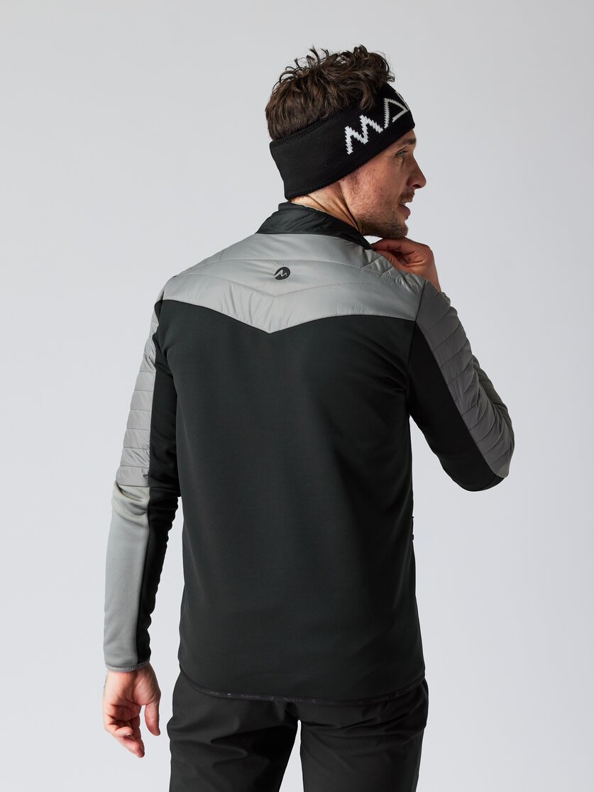 Martini Sportswear - ROVER - Giacche ibride in black - vista laterale modello - Uomo