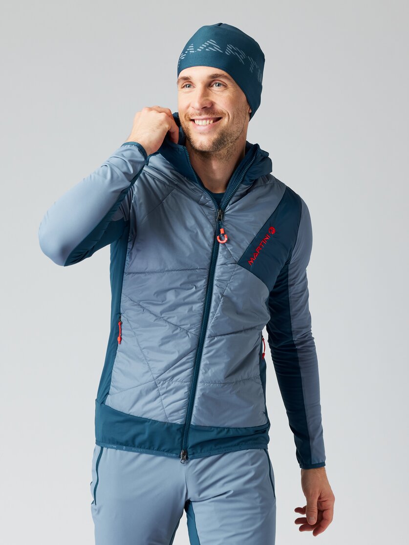 Martini Sportswear - SIMILAUN - Hybrid jackets in black - front view model - Men