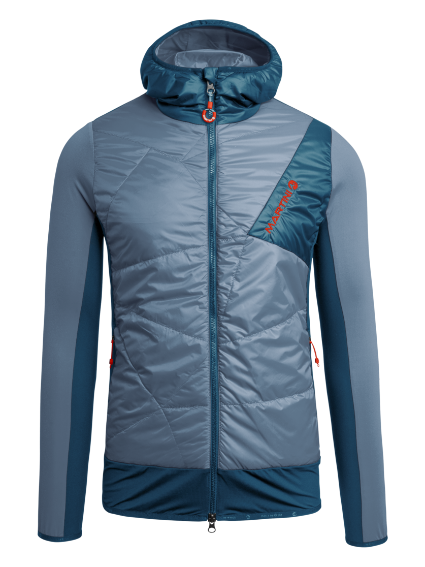 Martini Sportswear - SIMILAUN - Hybrid jackets in moon-poseidon - front view - Men