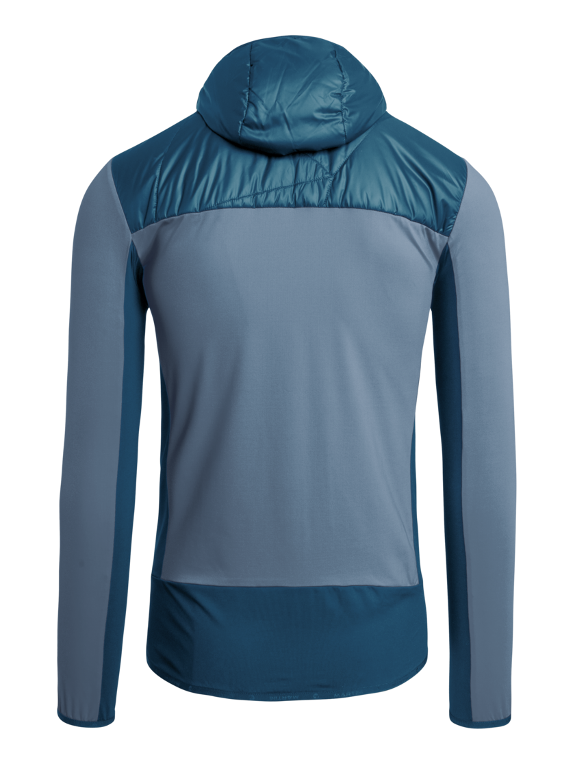 Martini Sportswear - SIMILAUN - Hybrid jackets in moon-poseidon - rear view - Men